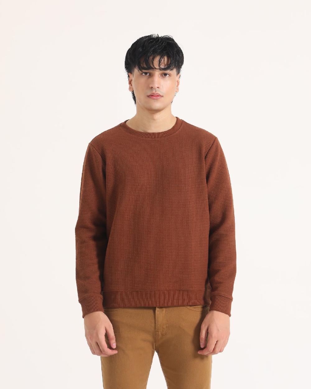 engine Men Basic Sweatshirt MT4197-00S-BRN