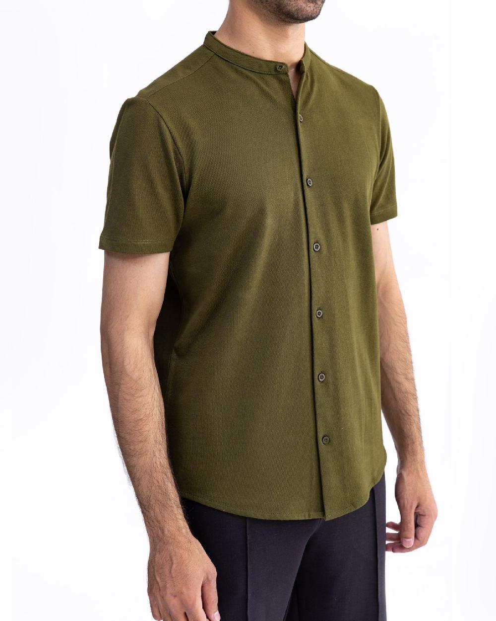 Engine Men Button Down FT5006-2XL-OLV