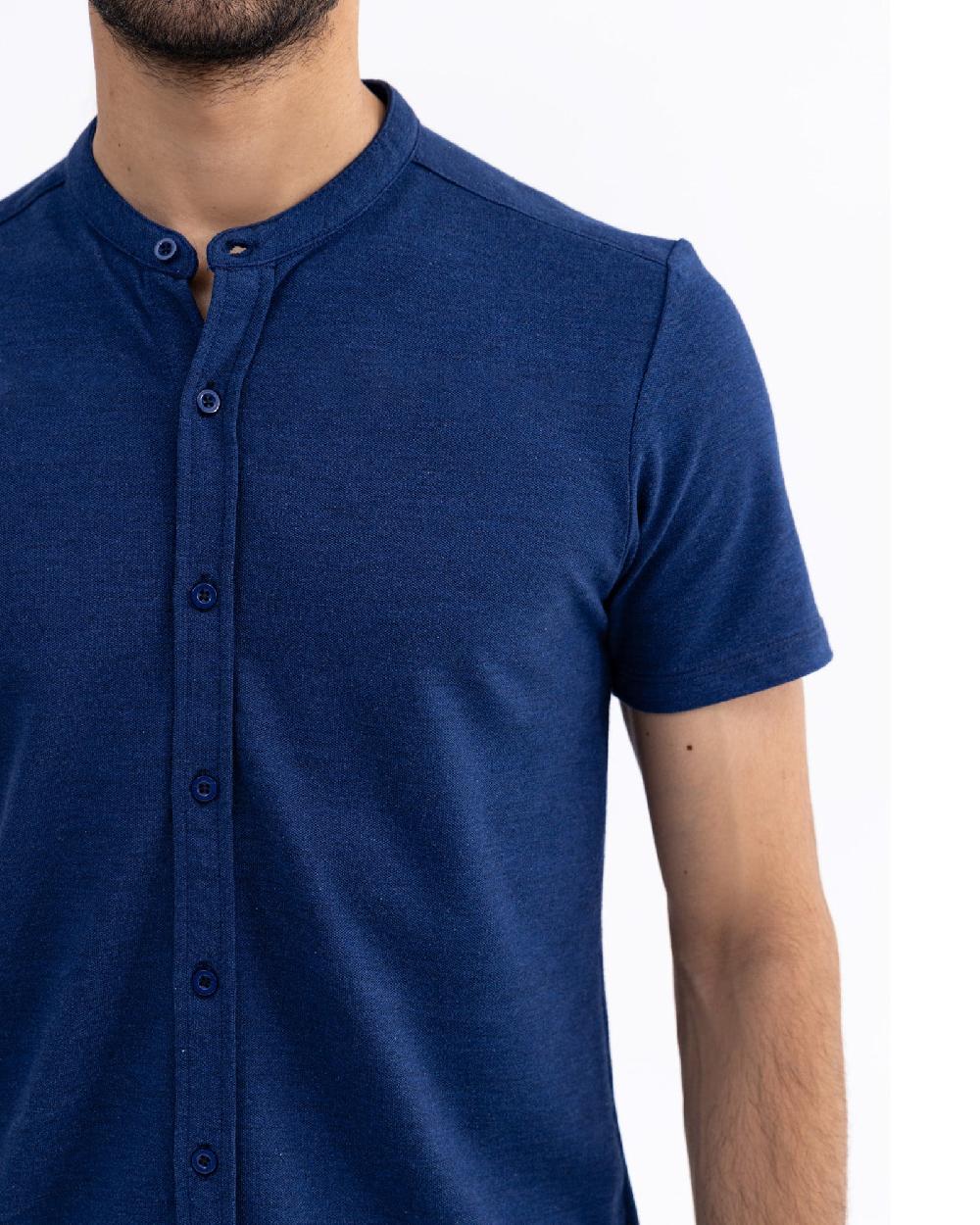 Engine Men Button Down FT5007-00L-NVY