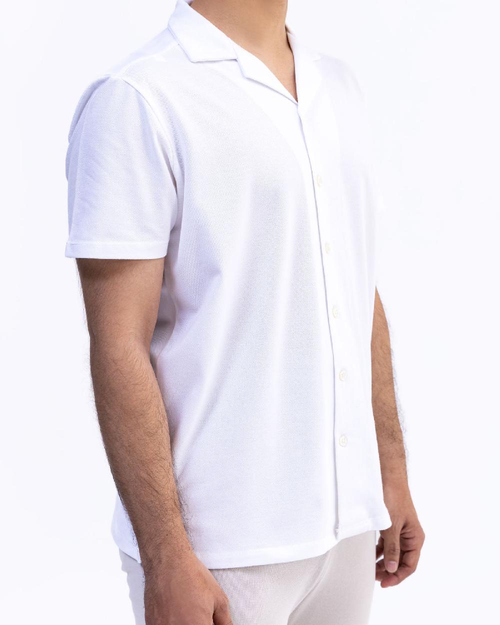 Engine Men Button Down FT5067-00L-WHT