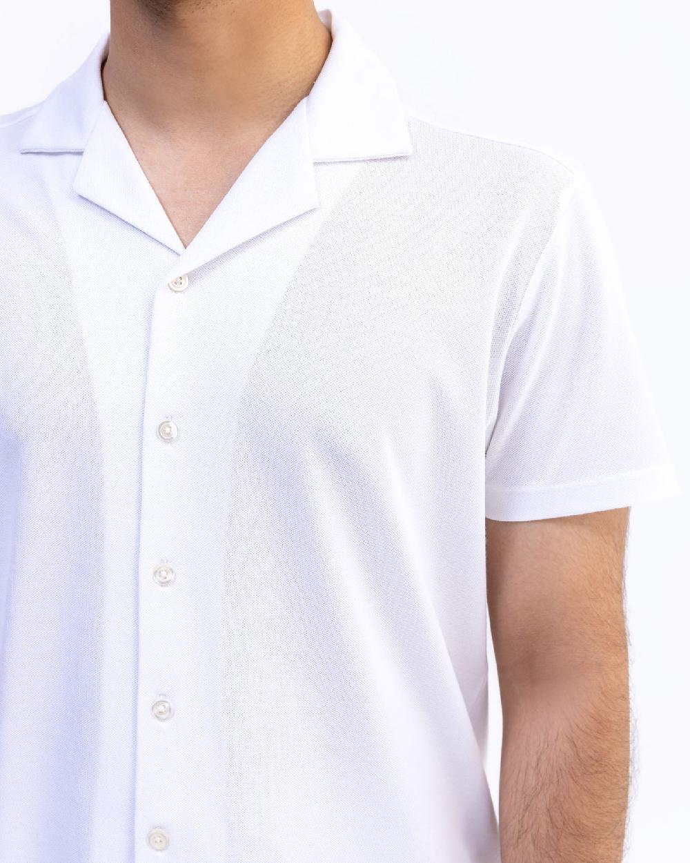 Engine Men Button Down FT5067-00L-WHT