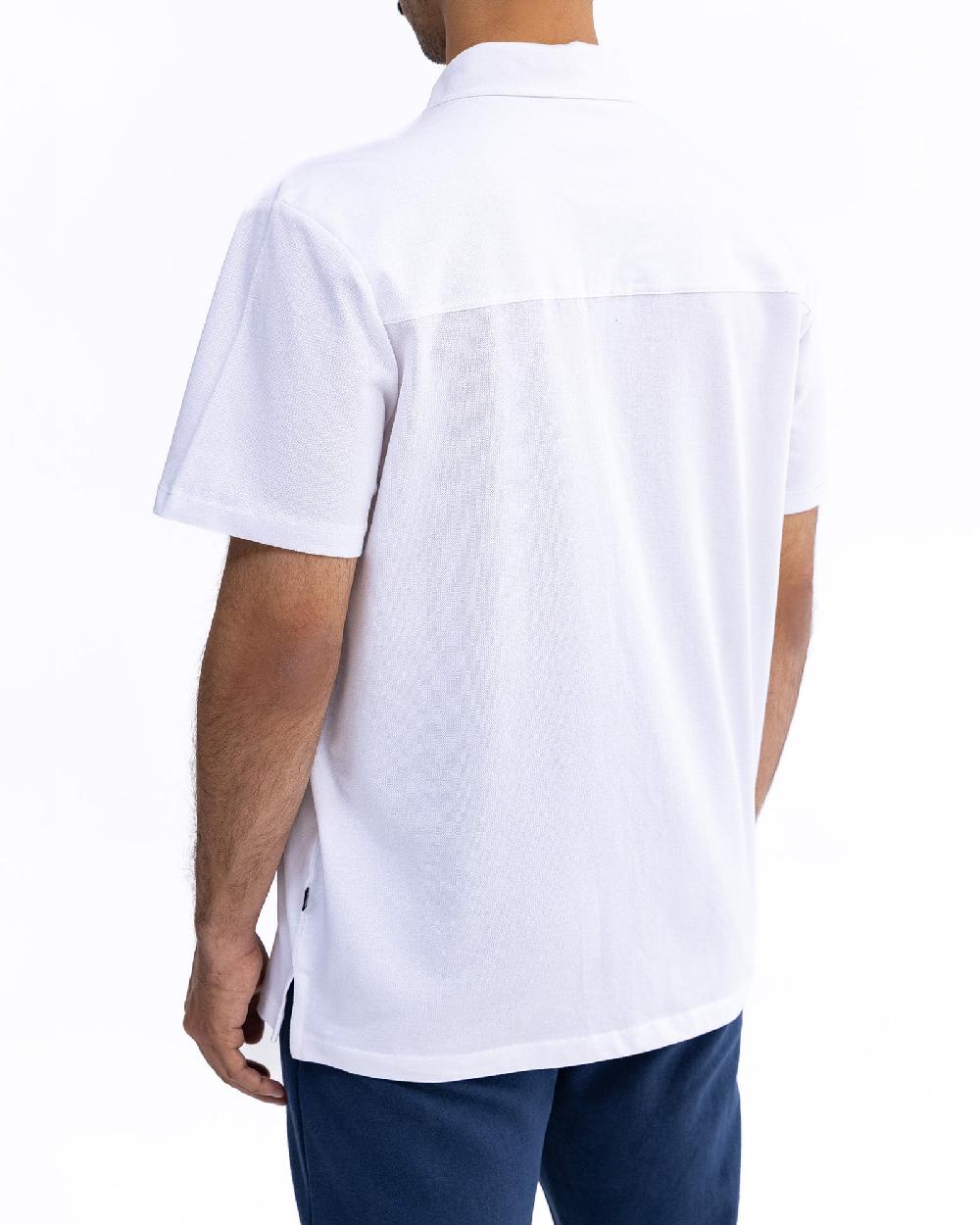 Engine Men Button Down FT5074-00L-WHT