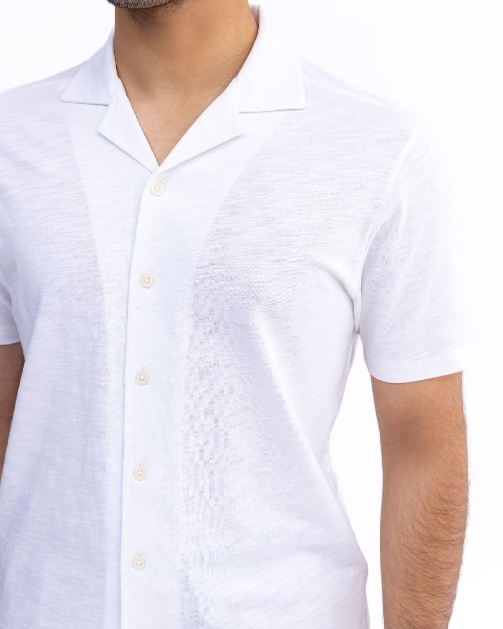 Engine Men Button Down FT5092-00L-WHT