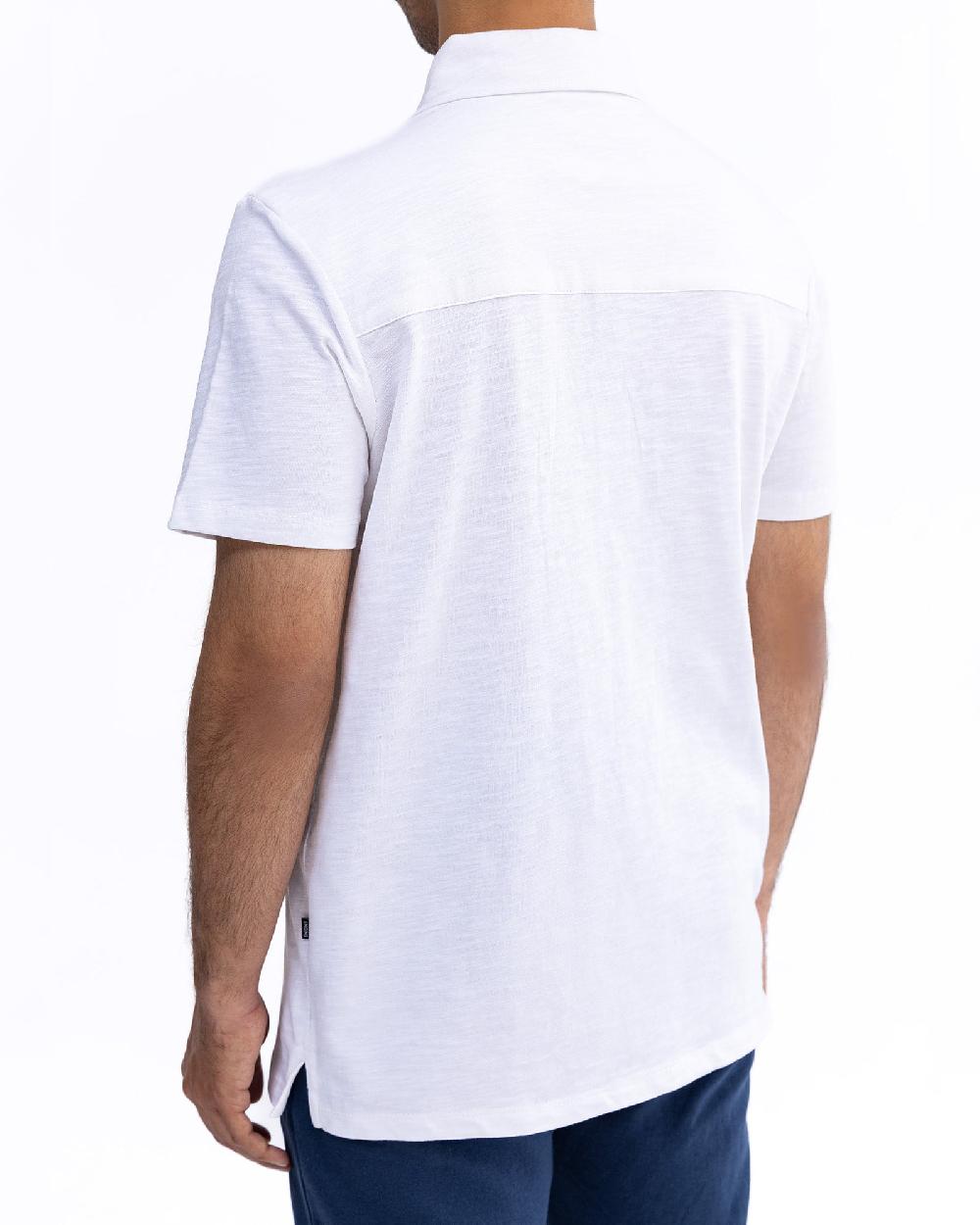 Engine Men Button Down FT5093-00L-WHT