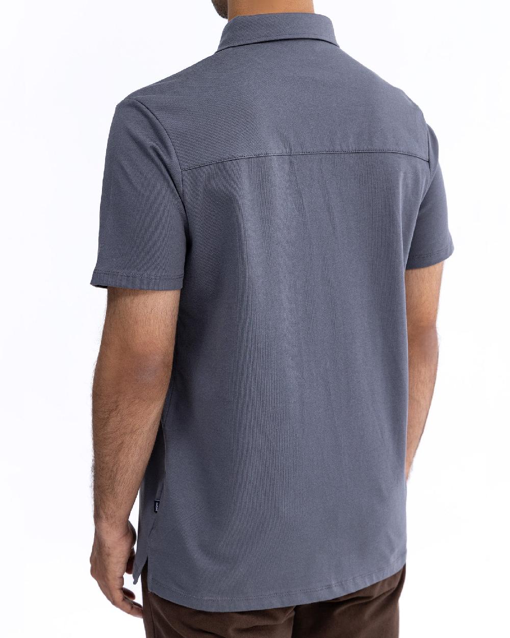 Engine Men Button Down FT5094-00L-GRY