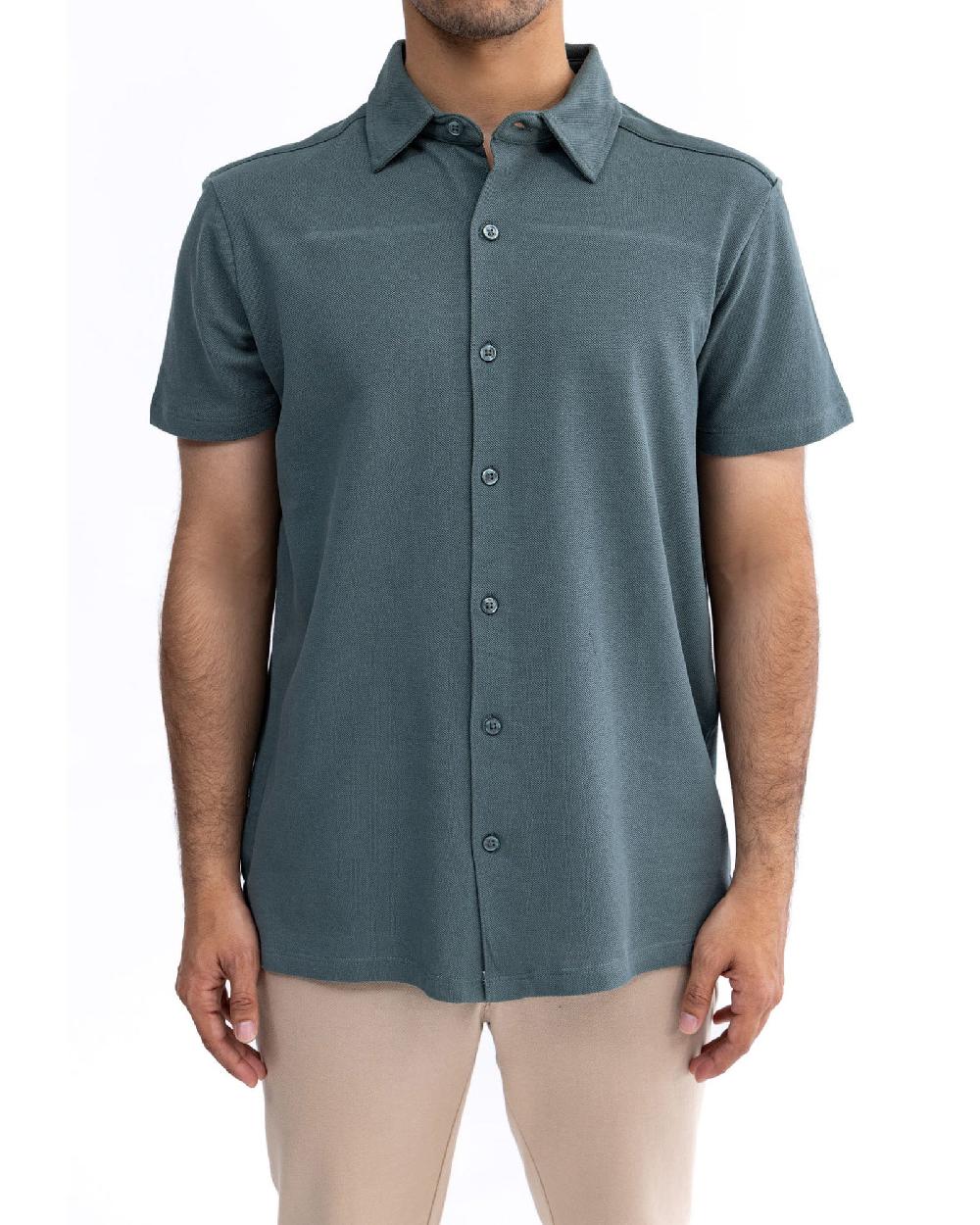 engine Men Button Down FT5097-00L-SGN