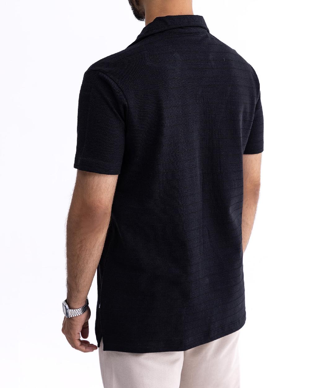 Engine Men Button Down FT5098-00L-BLK