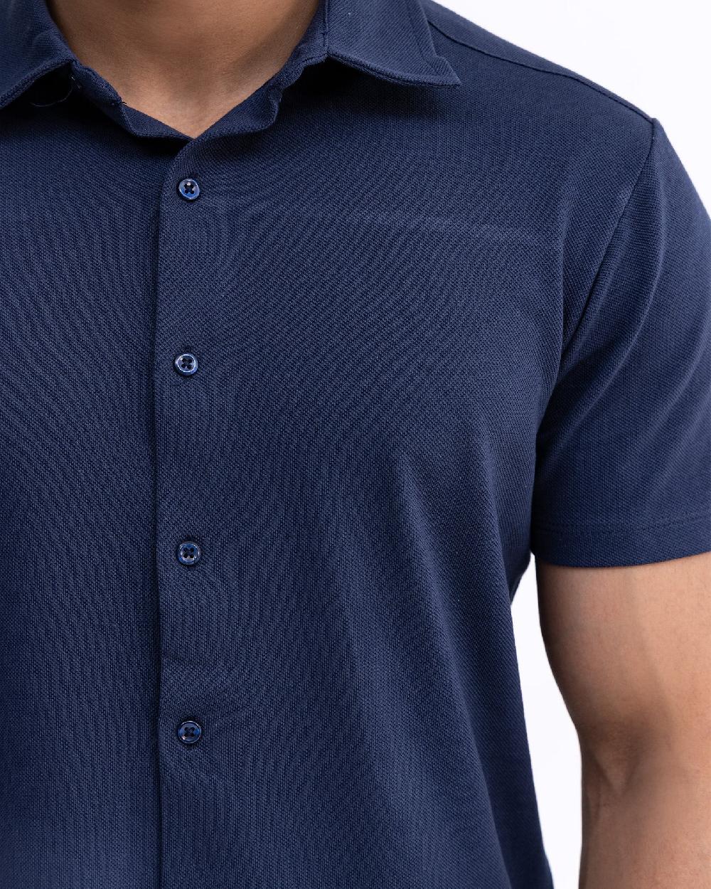 Engine Men Button Down FT5120-00M-NVY