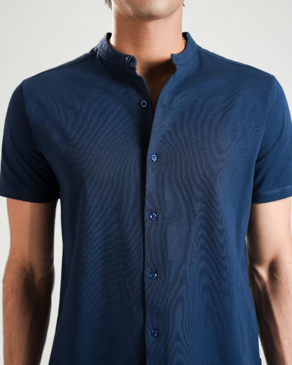 Engine Men Button Down FT5129-00L-NVY