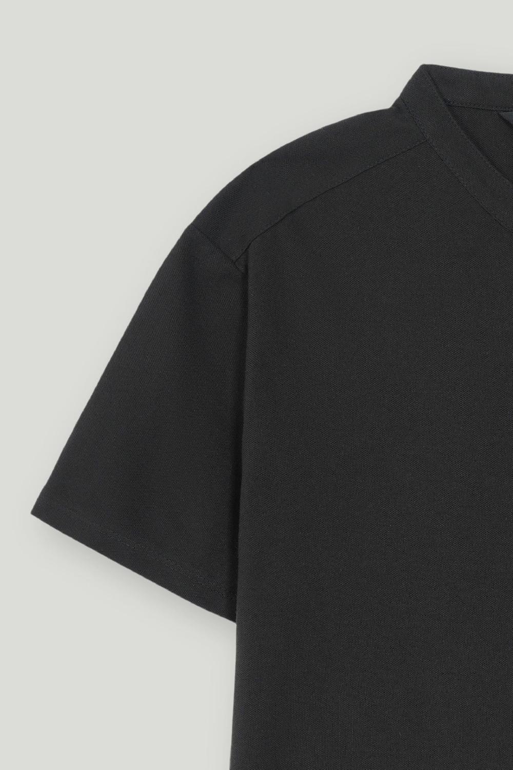 Engine Men Button Down FT5159-00L-BLK