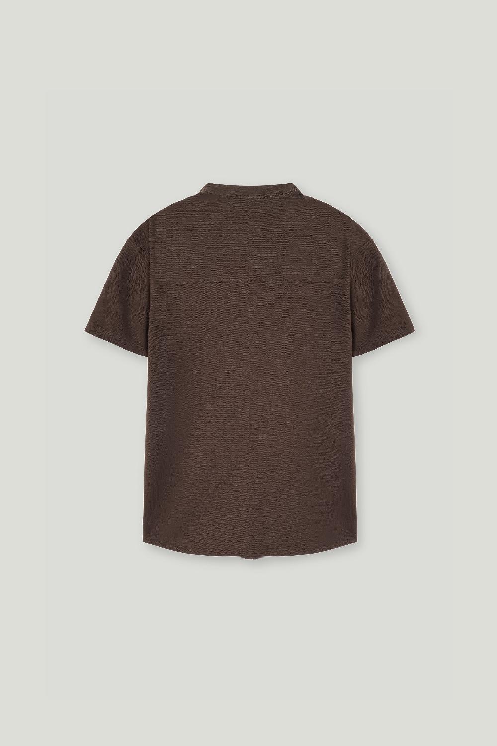 Engine Men Button Down FT5159-00L-BRN
