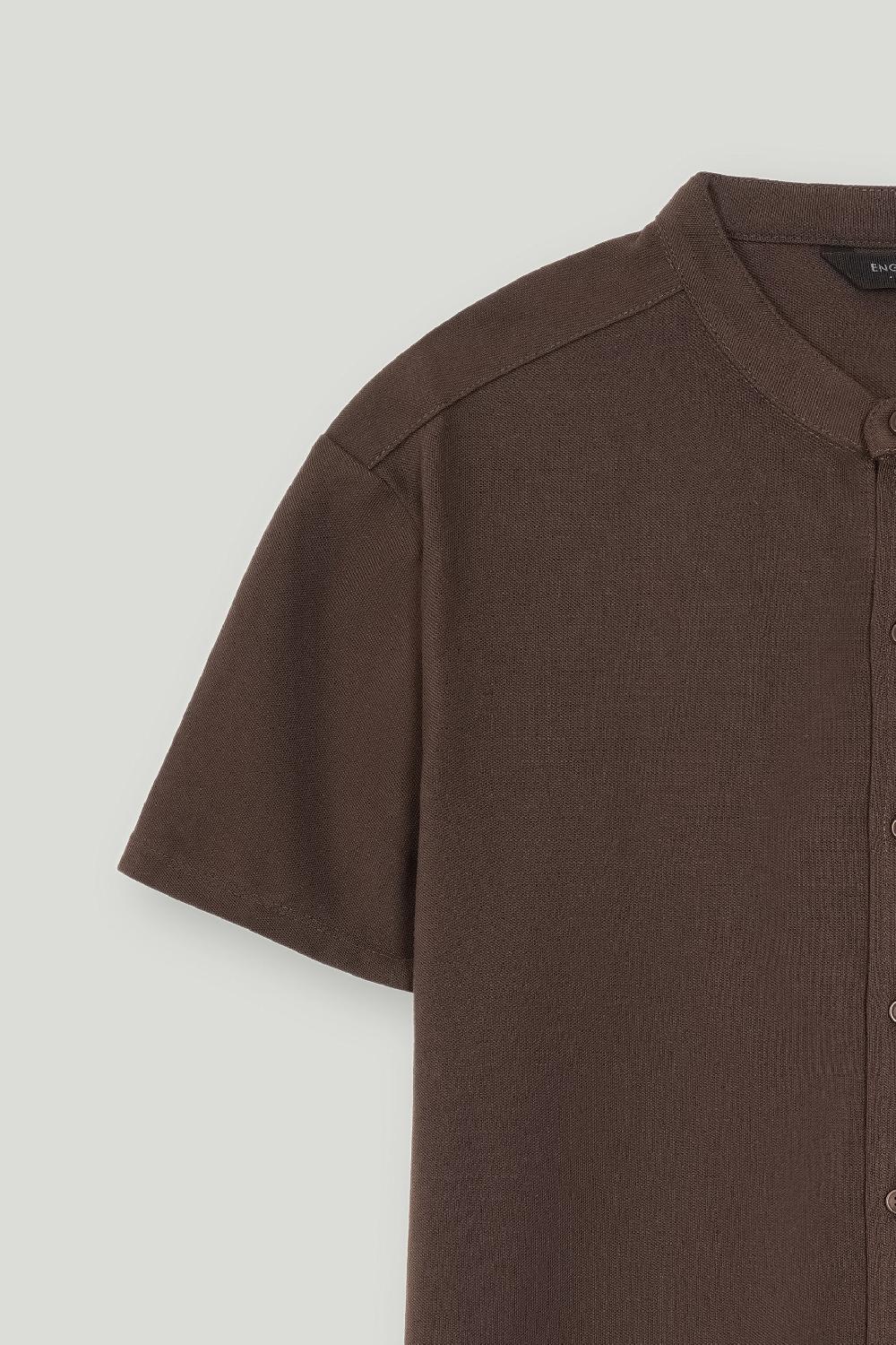 Engine Men Button Down FT5159-00L-BRN
