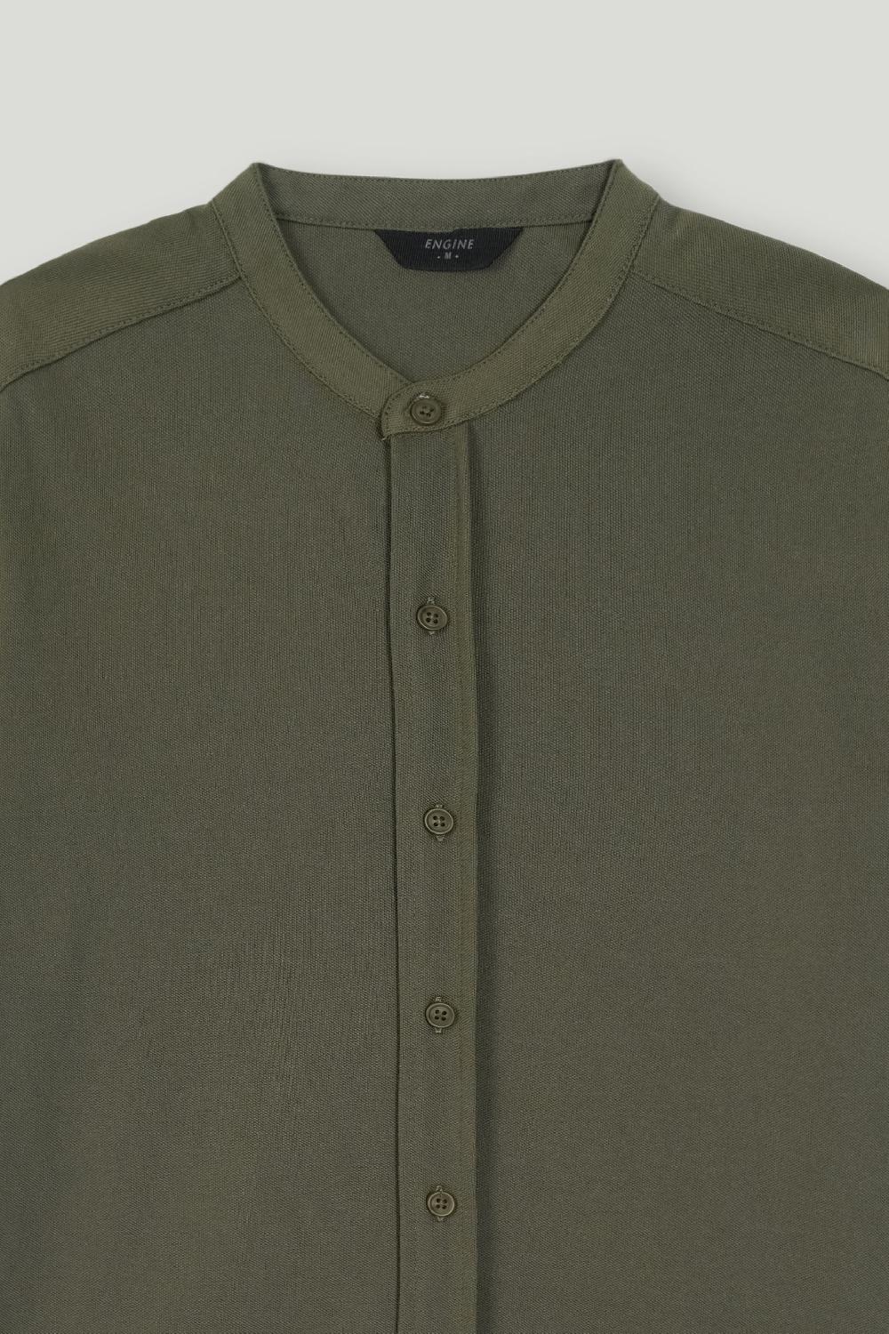 Engine Men Button Down FT5159-00L-OLV