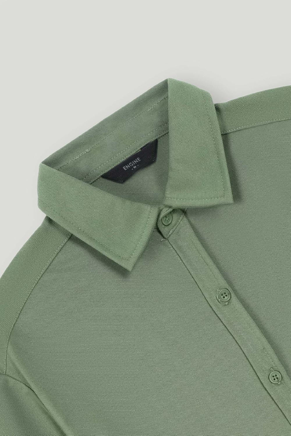 Engine Men Button Down FT5161-00L-DSG