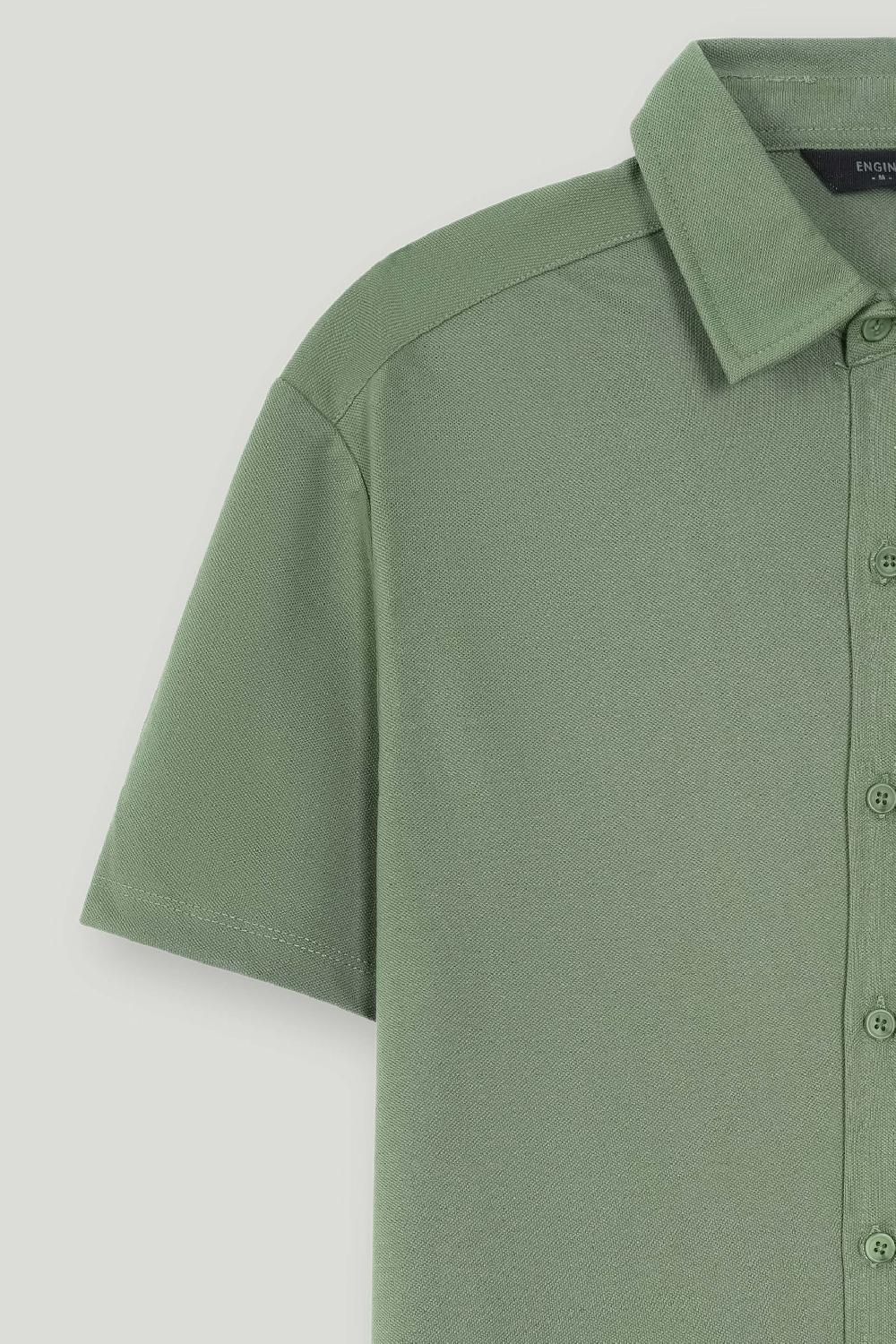 Engine Men Button Down FT5161-00L-DSG