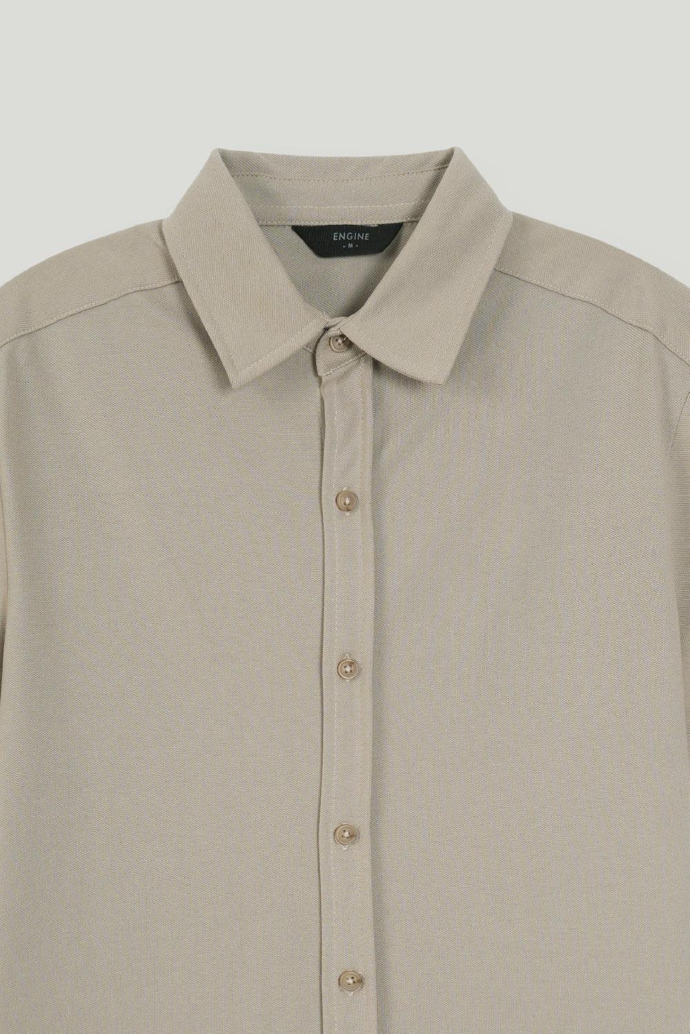 Engine Men Button Down FT5161-00L-STN