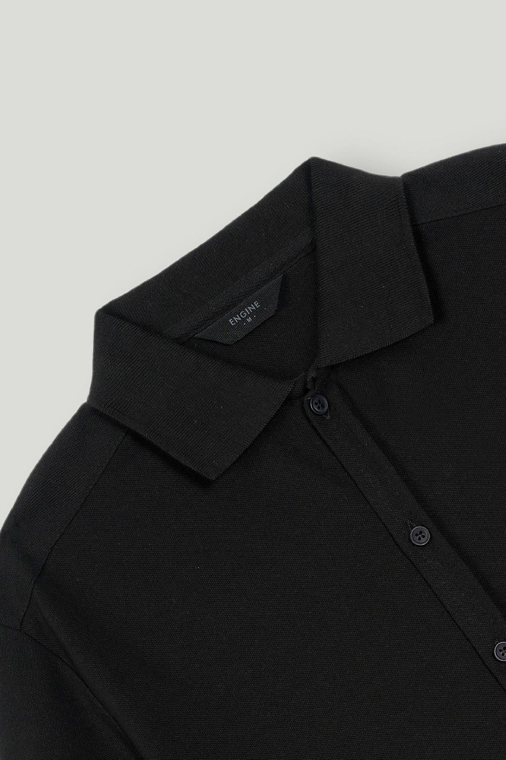 Engine Men Button Down FT5165-00L-BLK