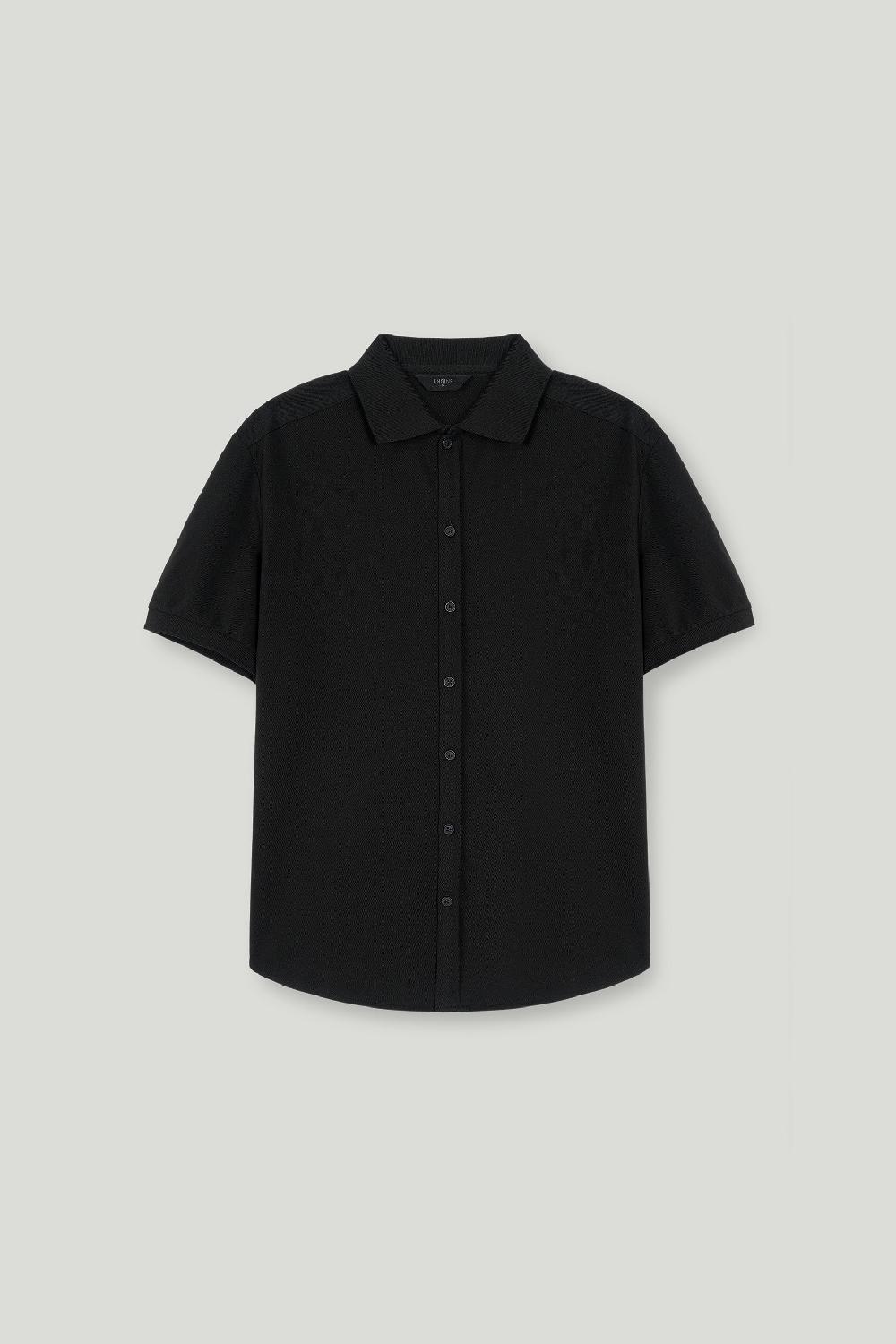 engine Men Button Down FT5165-00L-BLK