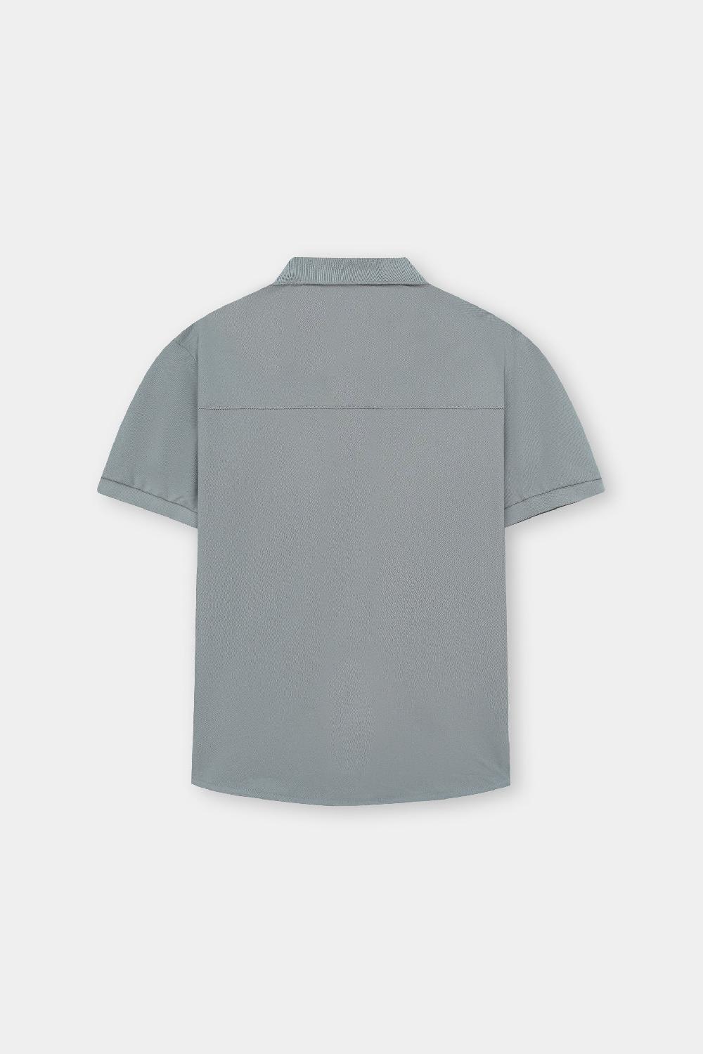 Engine Men Button Down FT5165-00L-GRY