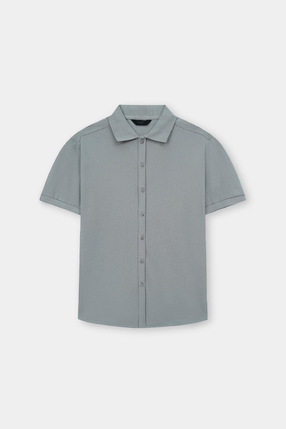 engine Men Button Down FT5165-00L-GRY