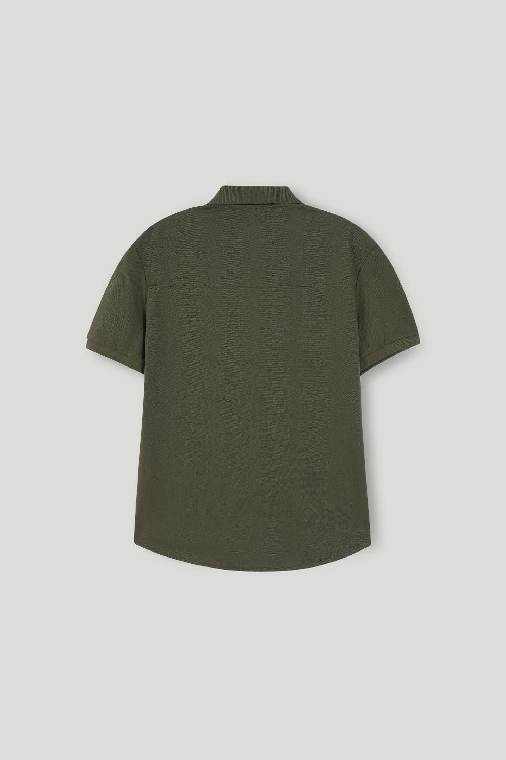 Engine Men Button Down FT5165-00L-OLV