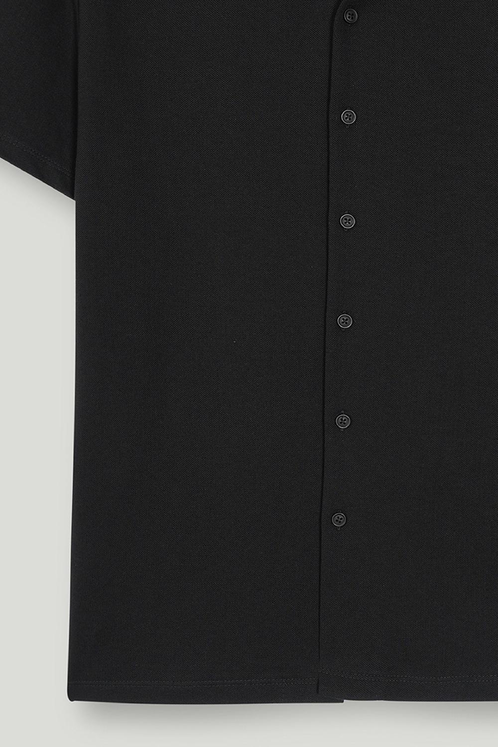 Engine Men Button Down FT5166-00L-BLK