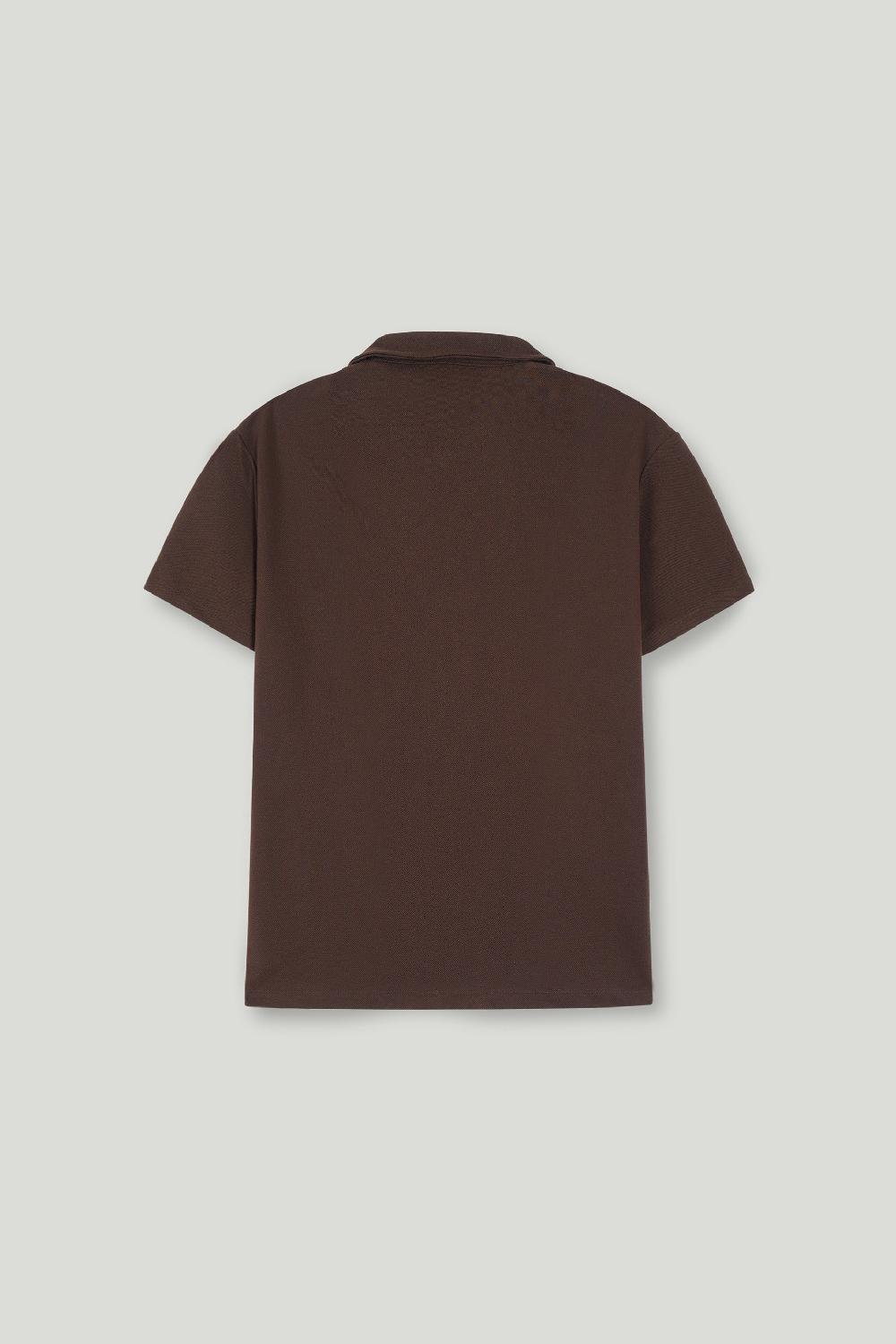 Engine Men Button Down FT5166-00L-BRN