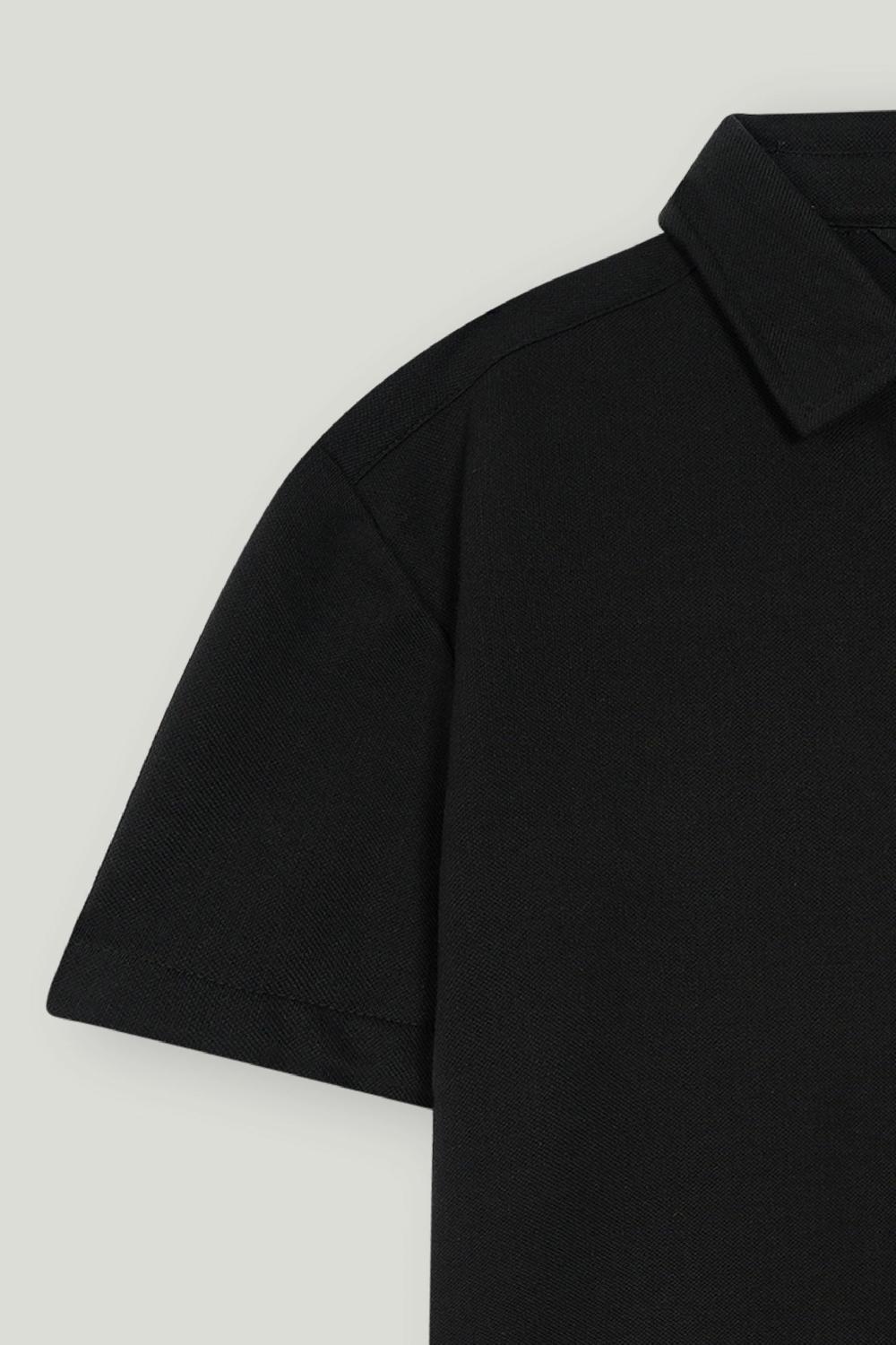 Engine Men Button Down FT5167-00L-BLK
