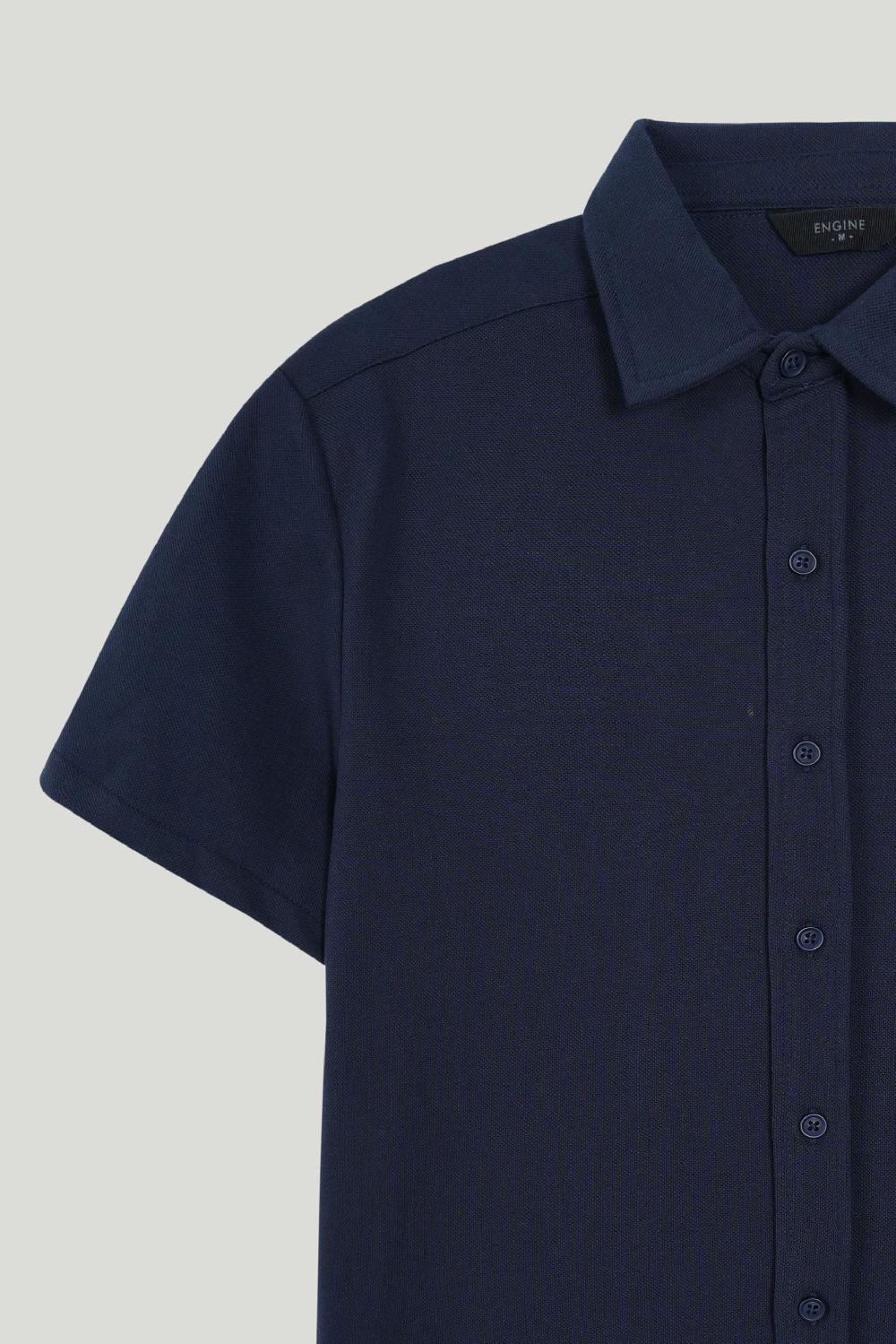 Engine Men Button Down FT5167-00L-NVY