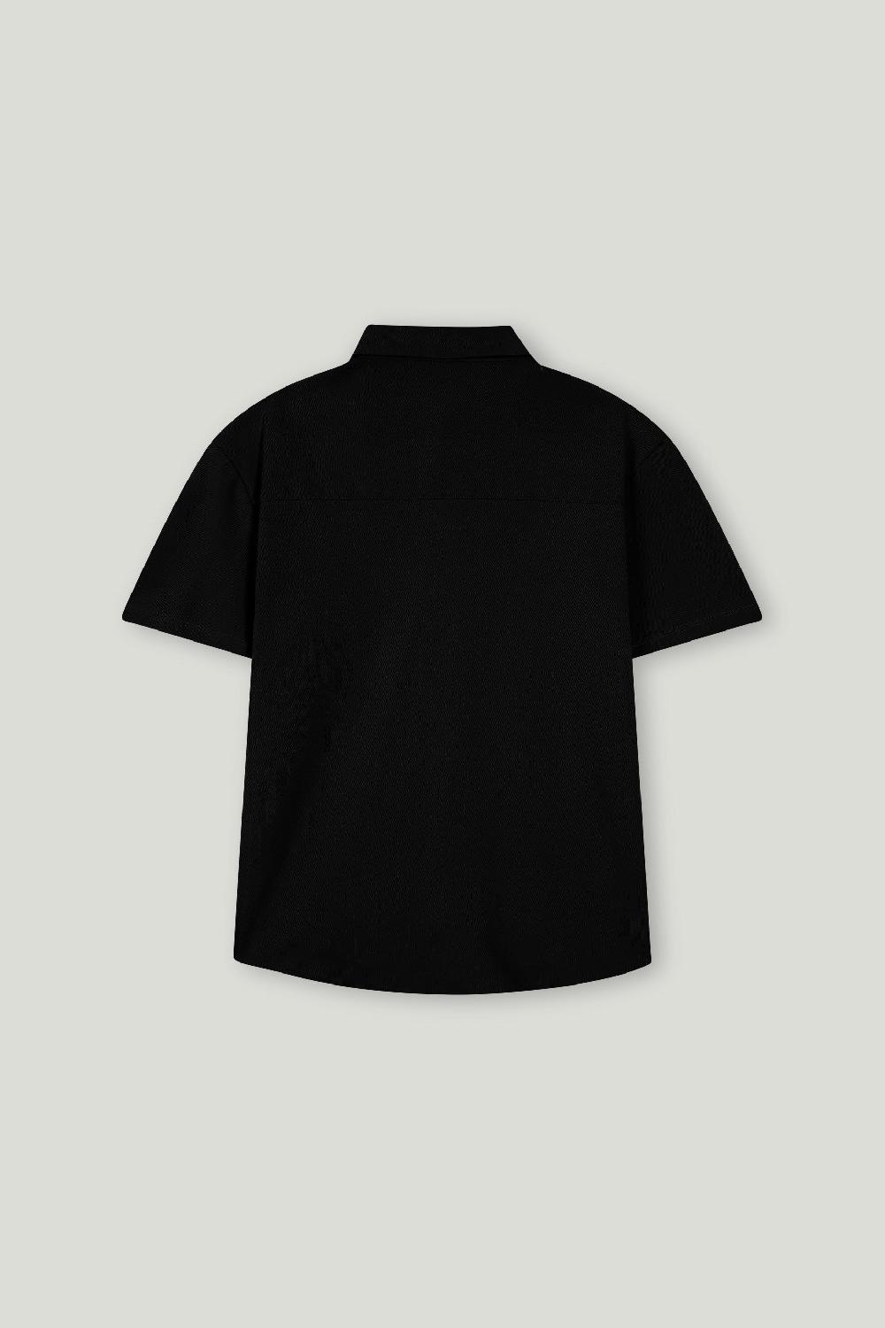 Engine Men Button Down FT5169-00L-BLK