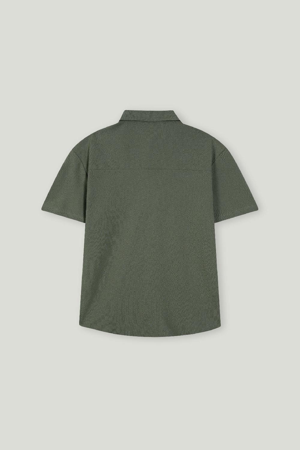 Engine Men Button Down FT5169-00M-OLV