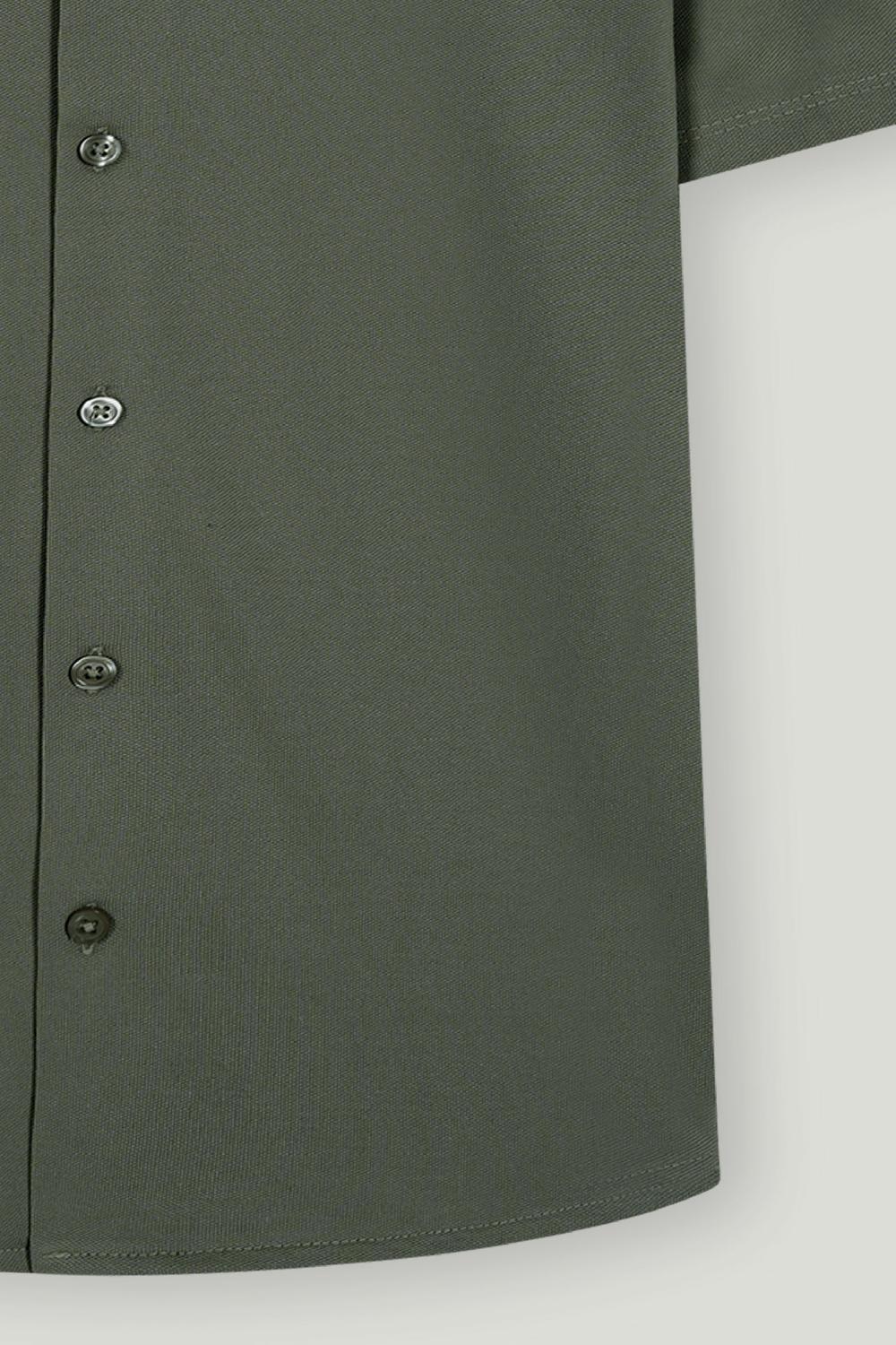 Engine Men Button Down FT5169-00M-OLV