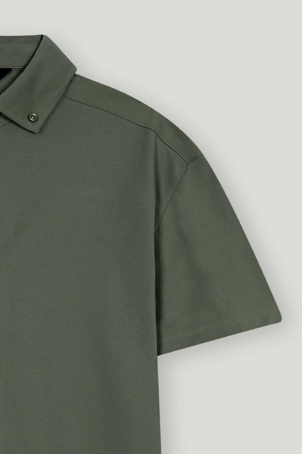 Engine Men Button Down FT5169-00M-OLV