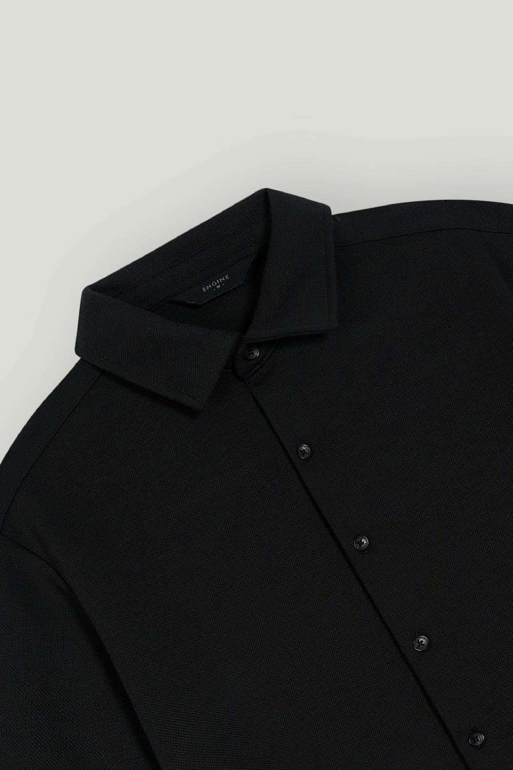 Engine Men Button Down FT5179-00L-BLK