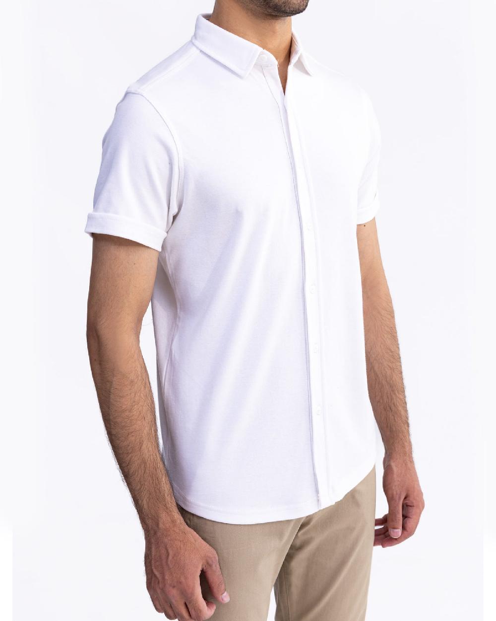 Engine Men Button Down MT5004-00L-WHT