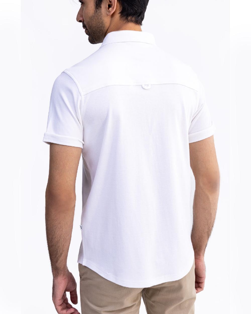 Engine Men Button Down MT5004-00L-WHT
