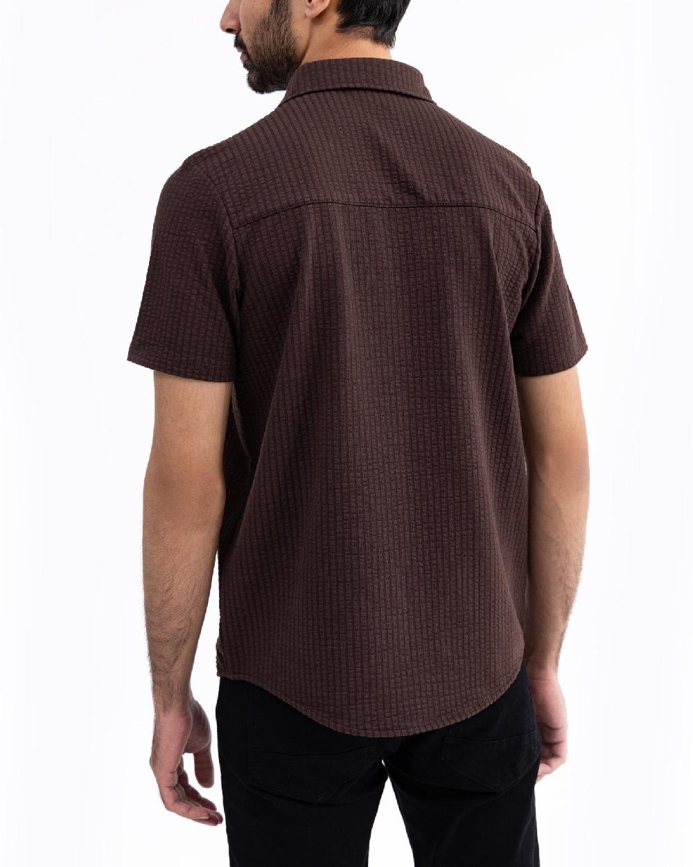 Engine Men Button Down MT5010-00S-DBR