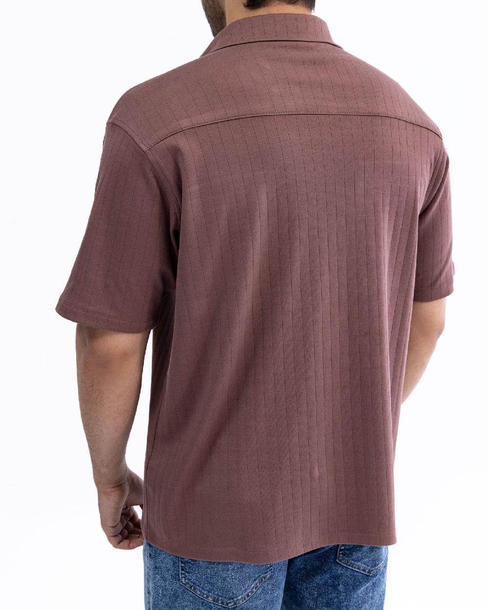 Engine Men Button Down MT5026-00L-BRN