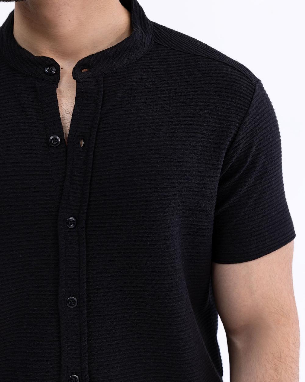 Engine Men Button Down MT5033-00L-BLK