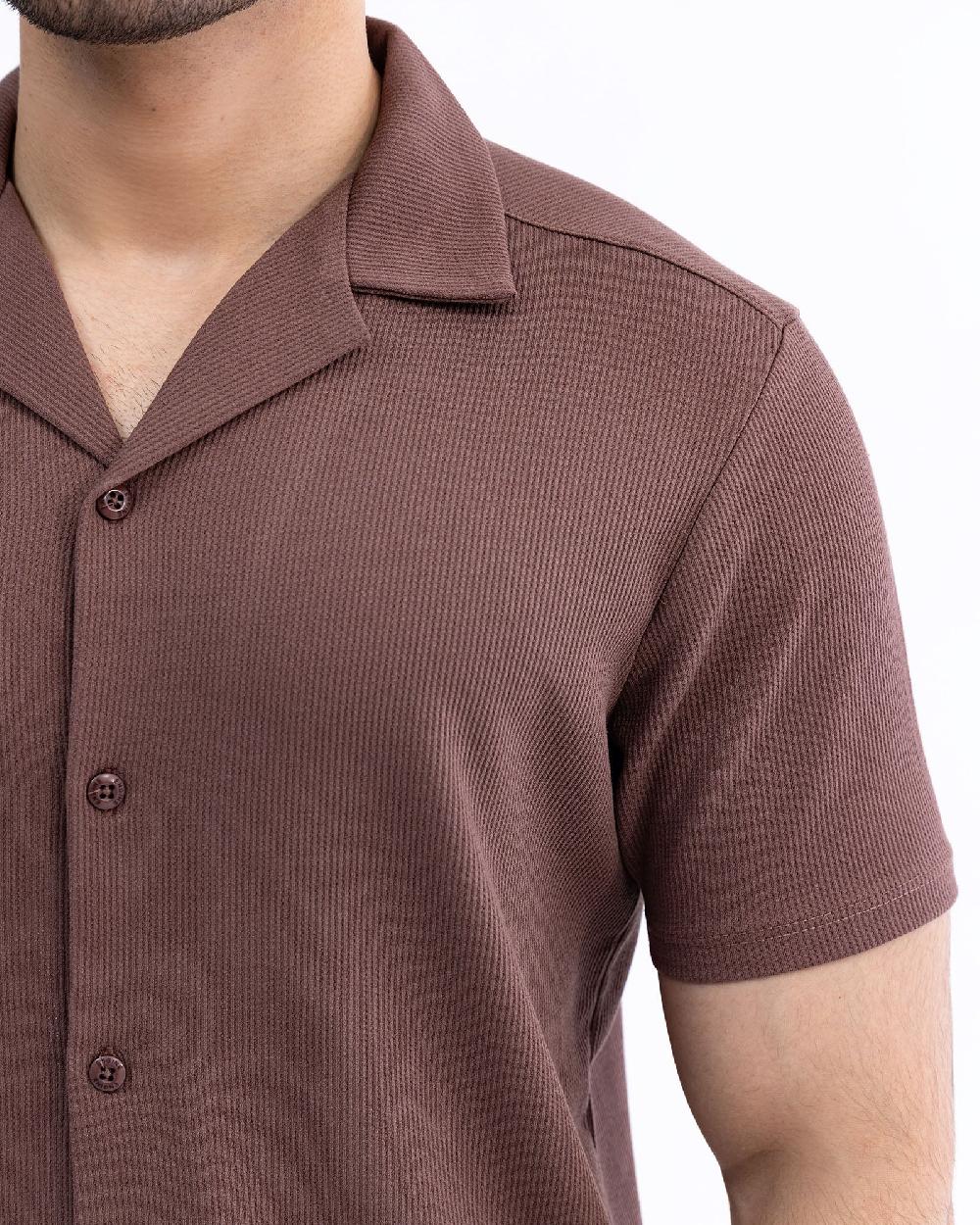 Engine Men Button Down MT5038-00L-BRN