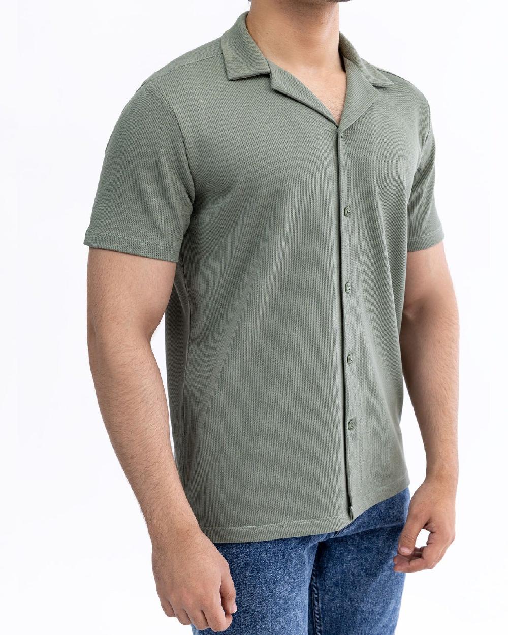 Engine Men Button Down MT5038-00L-GRN