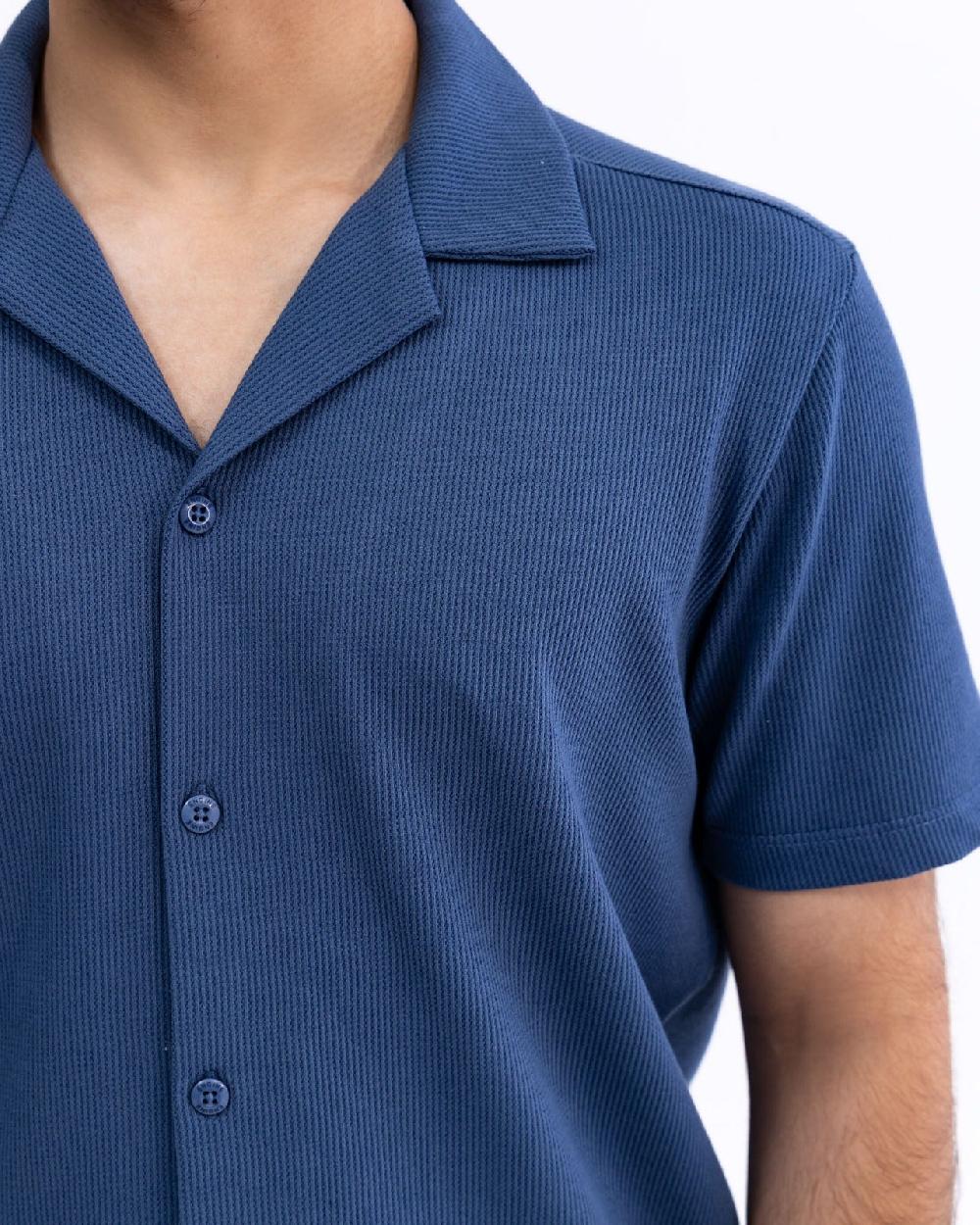 Engine Men Button Down MT5038-00S-BLU