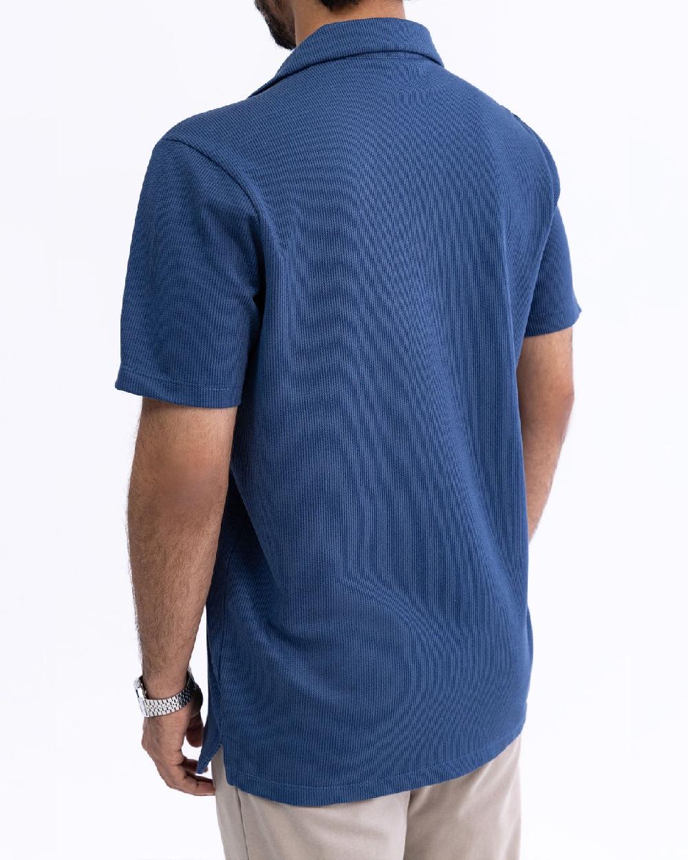 Engine Men Button Down MT5038-00S-BLU