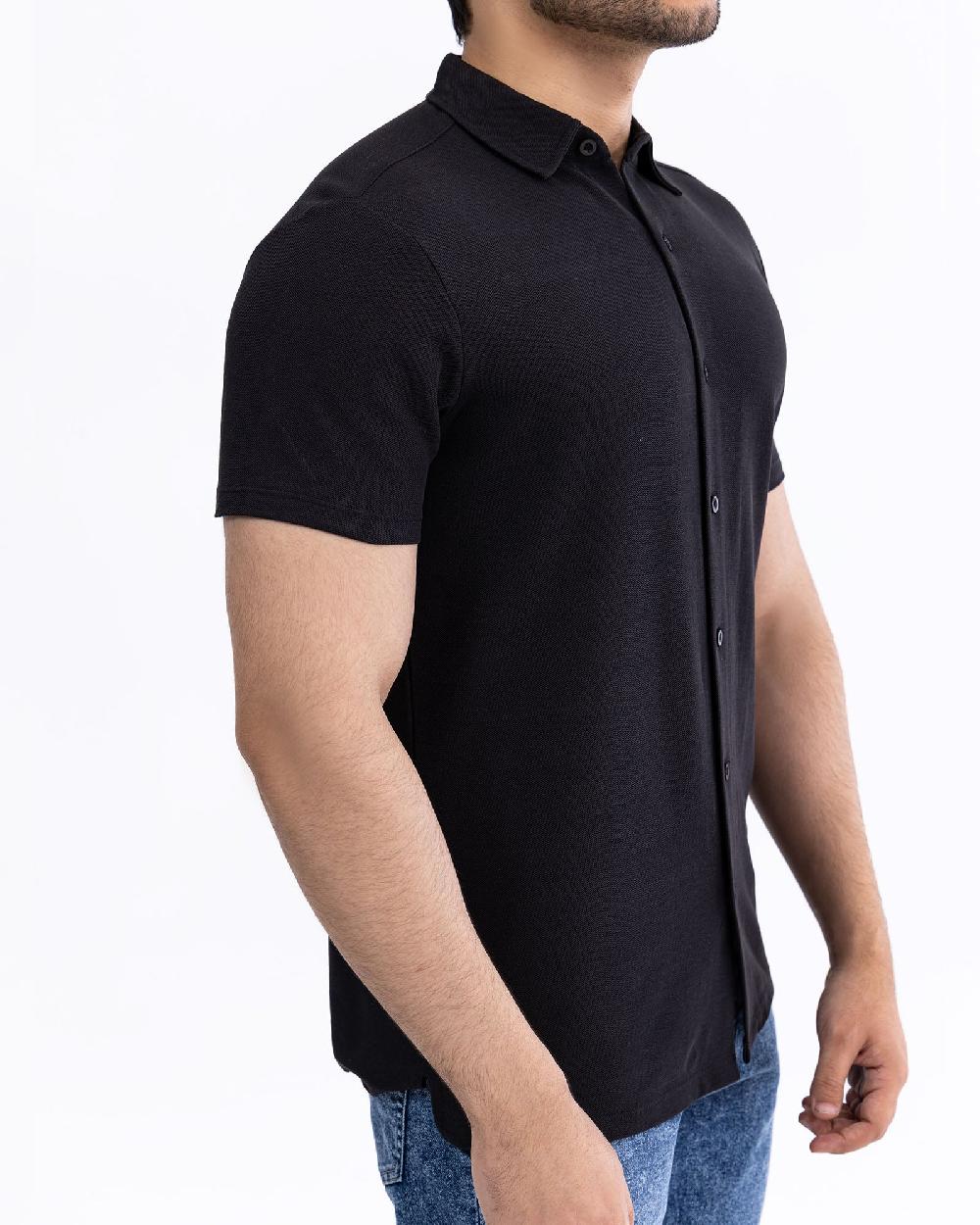 Engine Men Button Down MT5052-00L-BLK