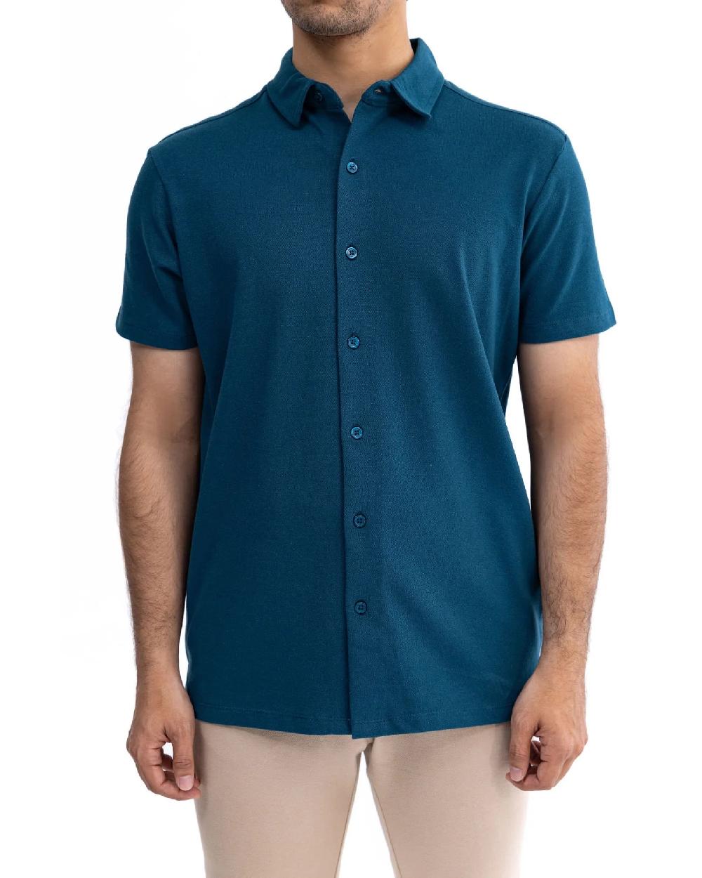 engine Men Button Down MT5052-00M-TEL