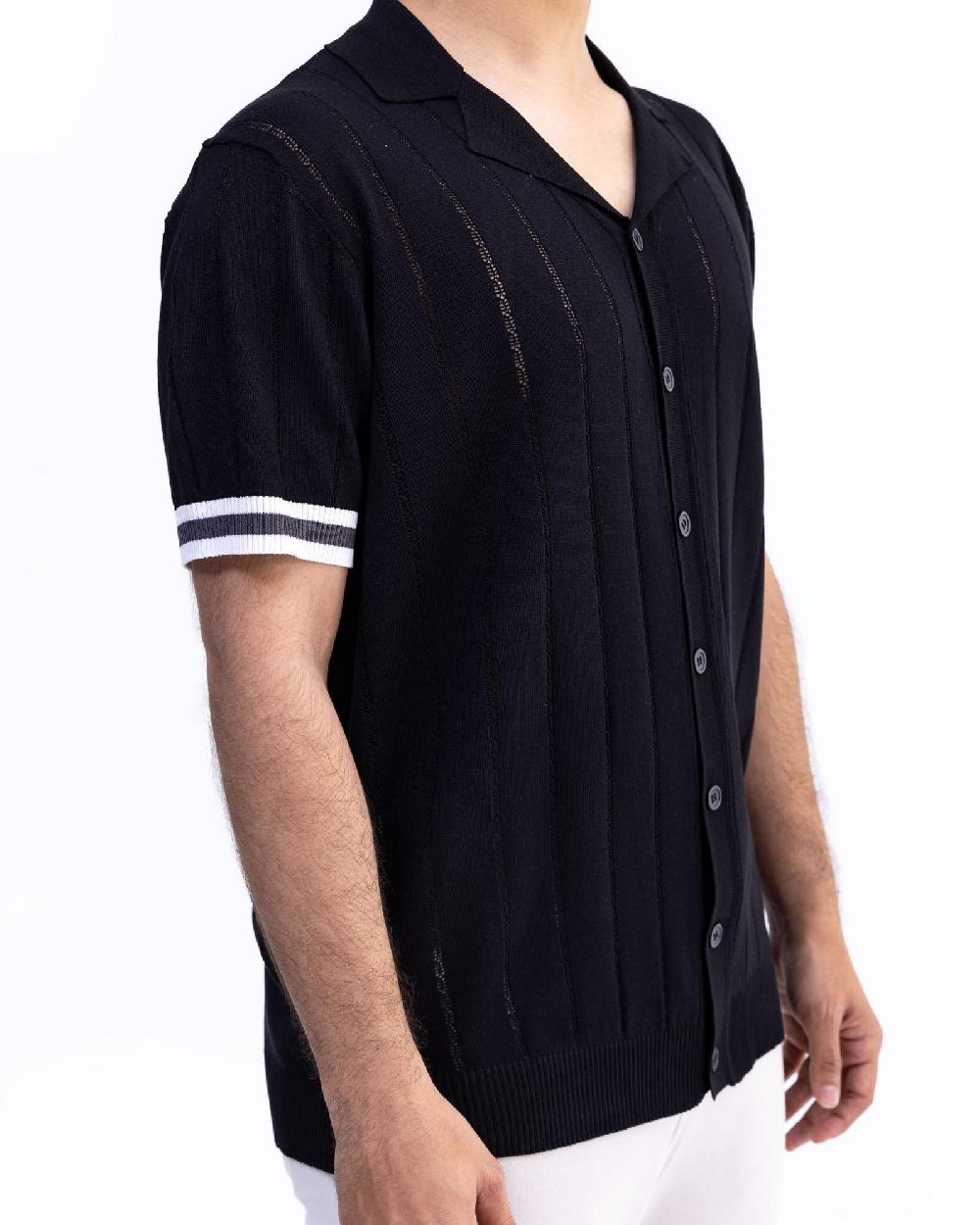 Engine Men Button Down MT5074-00L-BLK