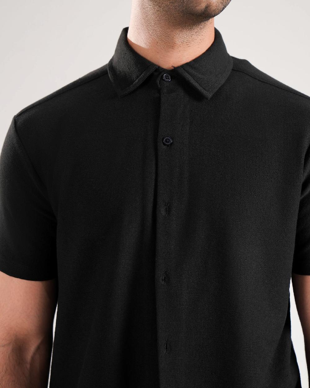 Engine Men Button Down MT5111-00L-BLK