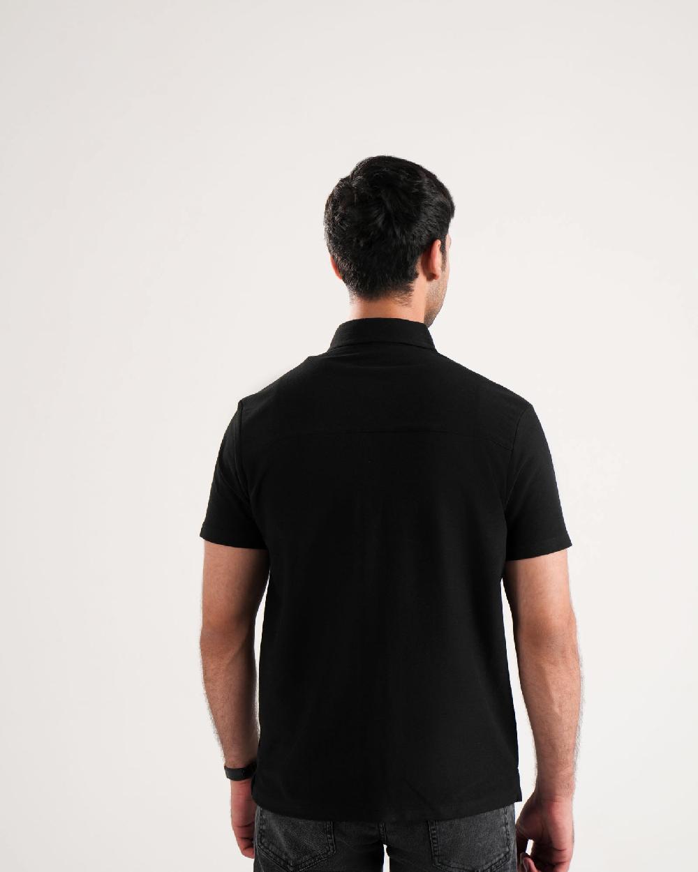 Engine Men Button Down MT5111-00L-BLK