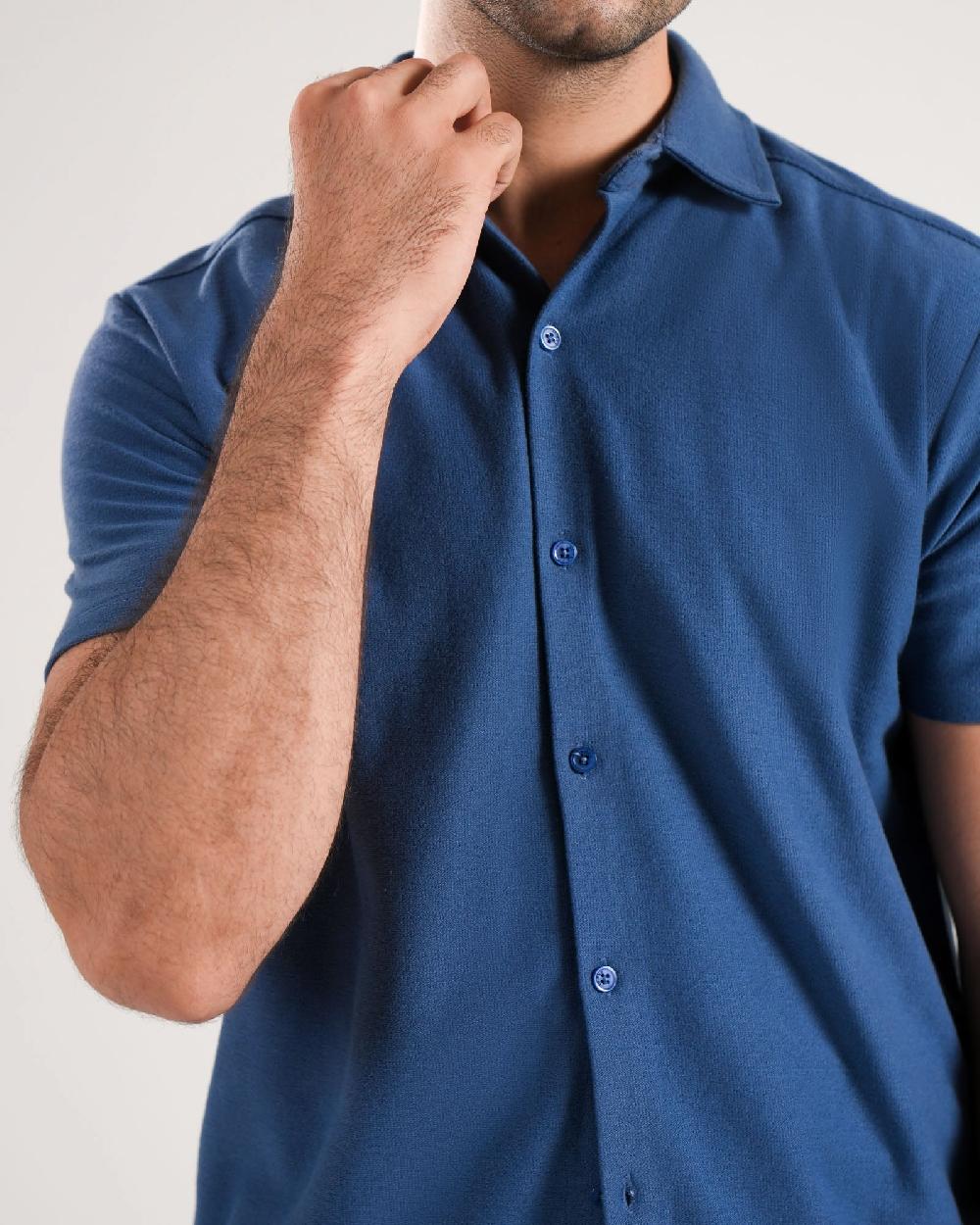 Engine Men Button Down MT5111-00L-BLU