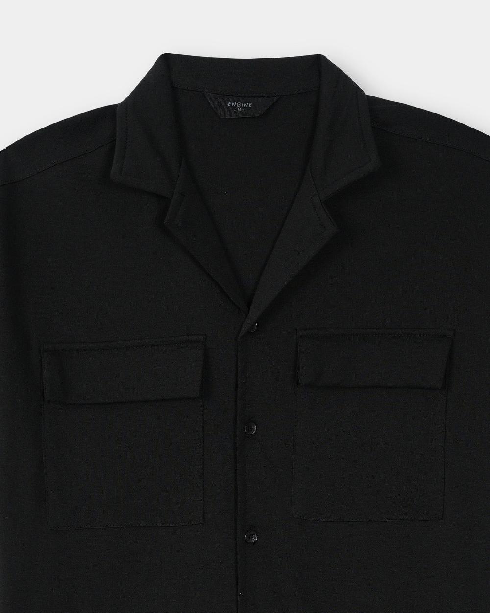 Engine Men Button Down MT5114-00L-BLK